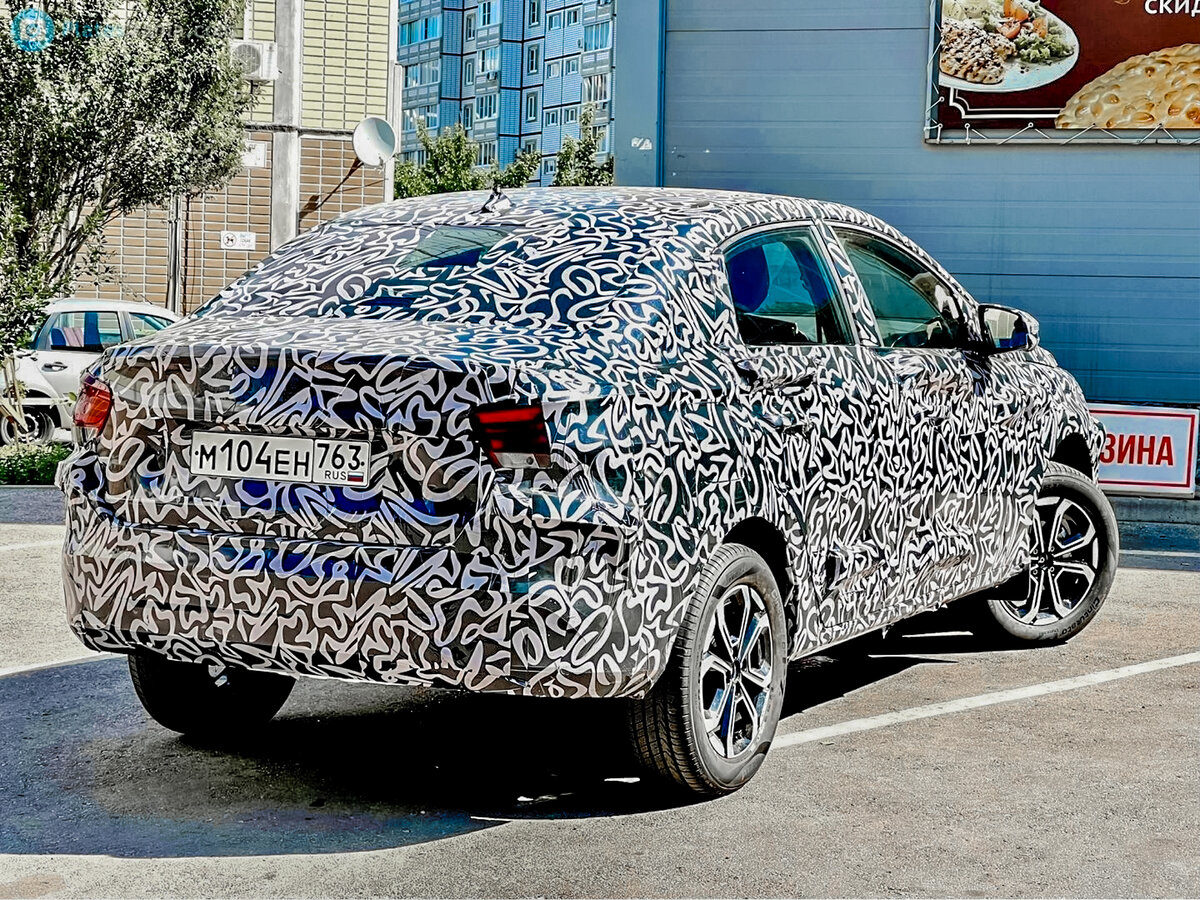 Lada Iskra пока можно разглядеть только в камуфляжи или на рисунках