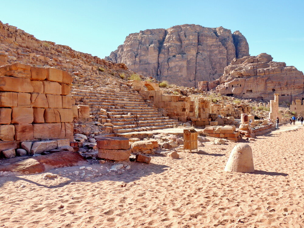 Развалины Большого храмового комплекса