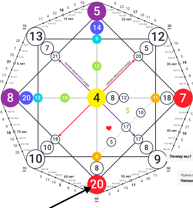 Кармический хвост 20-8-6