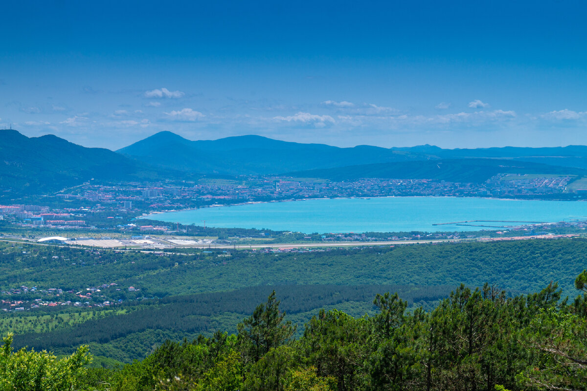 Геленджик, вид сверху