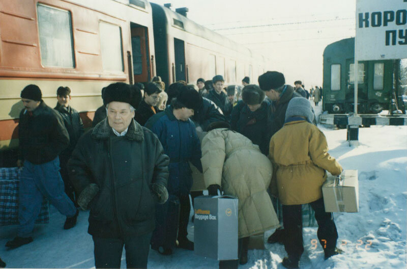 Возвращаясь в Ижевск из Москвы. Ижевский вокзал.