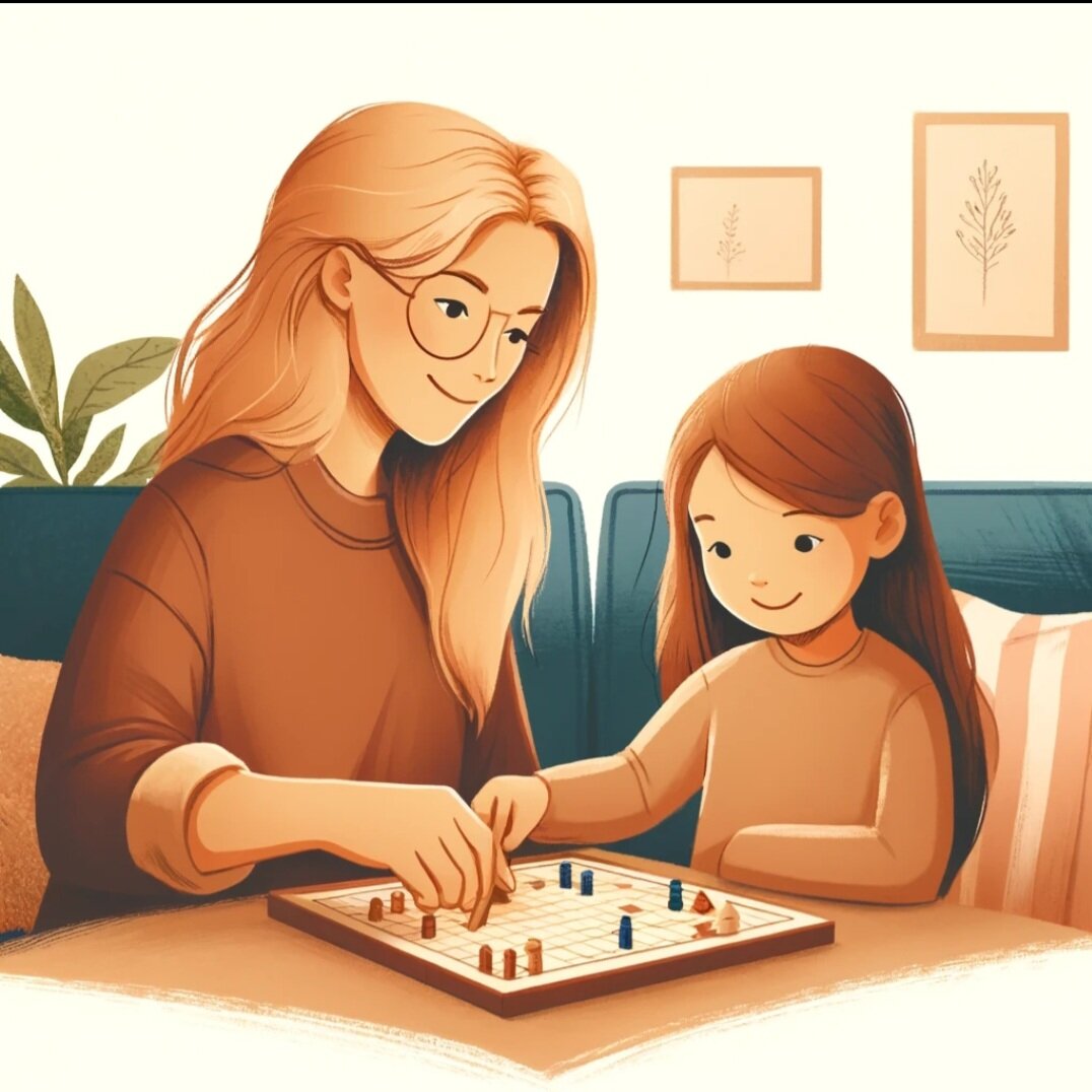 Фото сделано с помощью искусственного интелекта. Очень похоже на меня и мою дочку