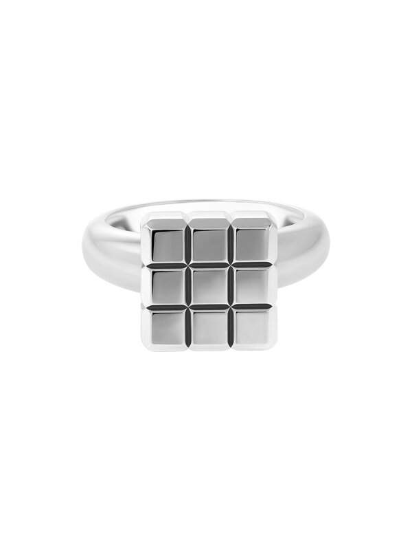 Кольцо Chopard Ice Cube из белого золота