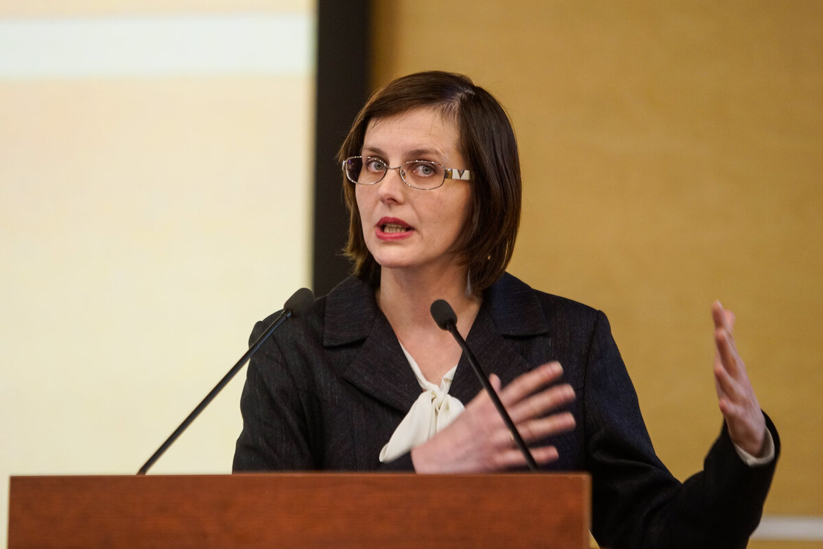 Елизавета Кривцова рассчитывает на справедливое решение Конституционного суда / © Sputnik