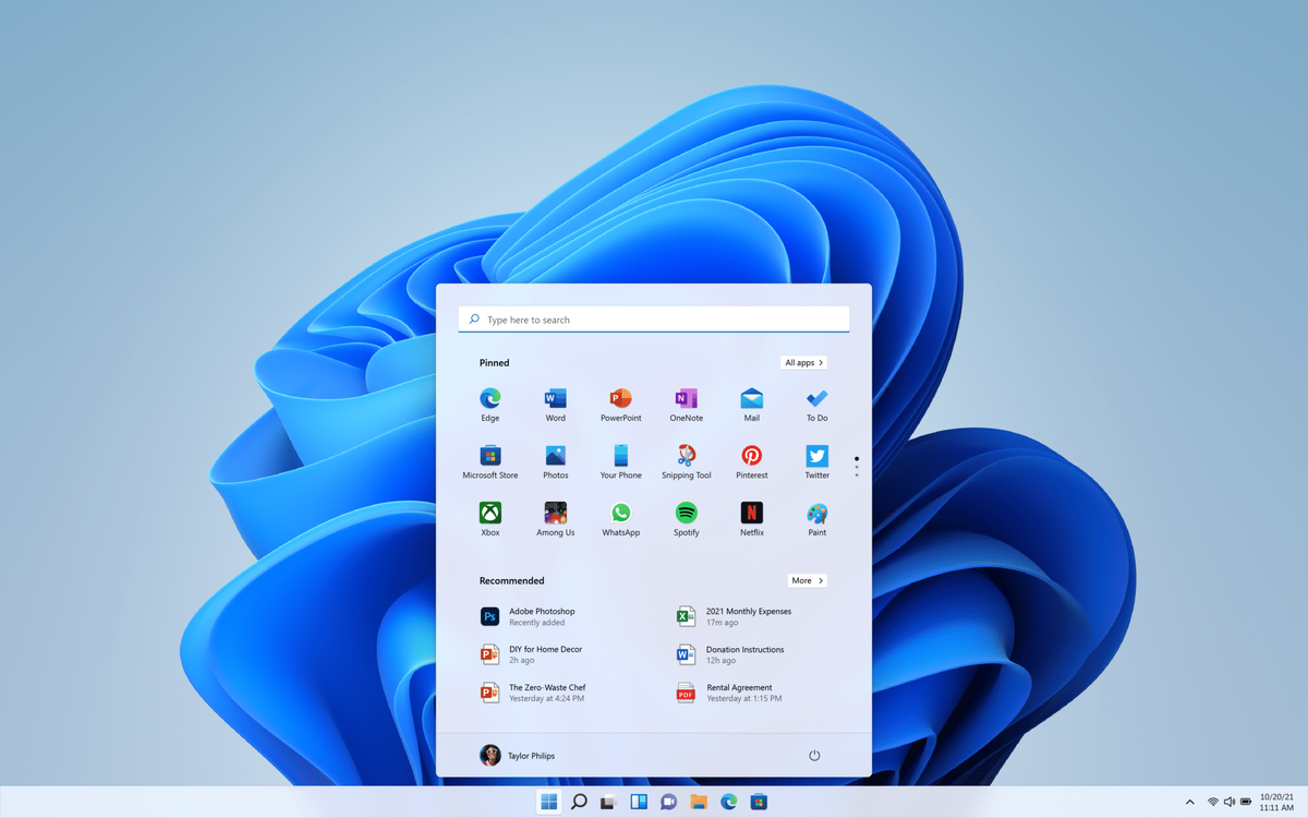 В Windows 11 необходимо иметь подключение к Интернету и учётную запись Microsoft.