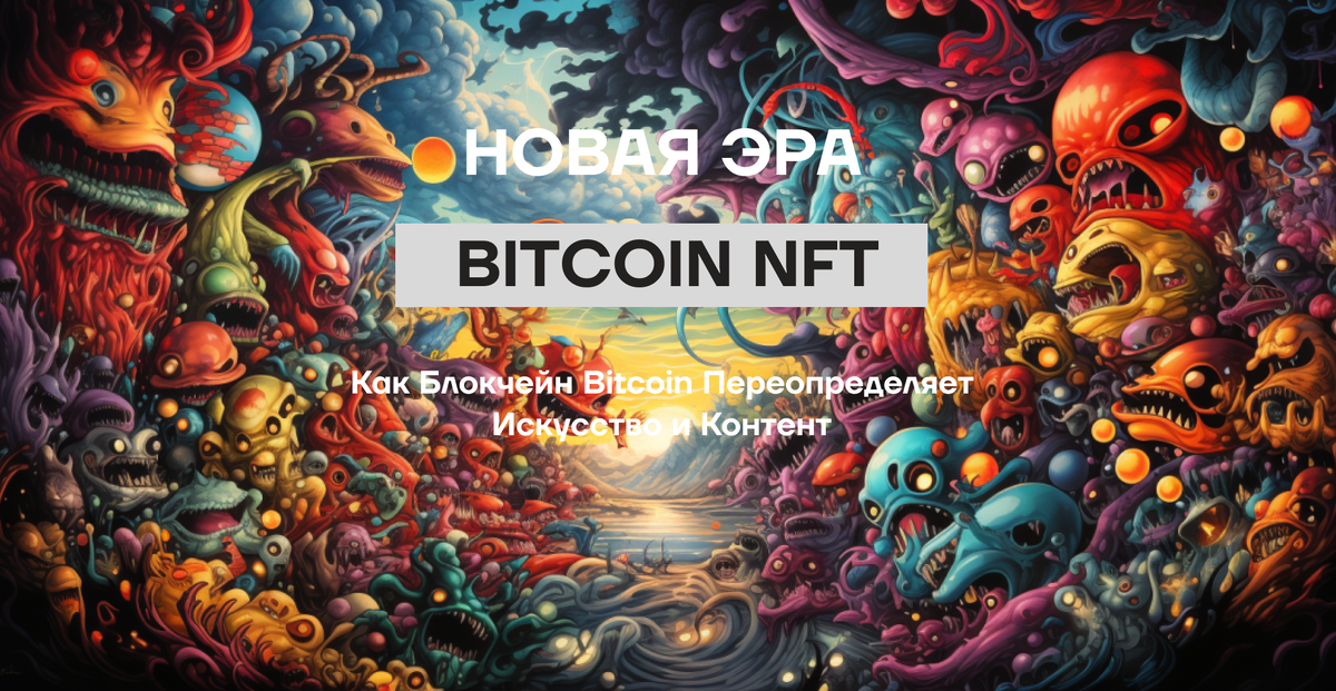 Восход Bitcoin NFT: Как Блокчейн Bitcoin Переосмысливает Искусство и Контент