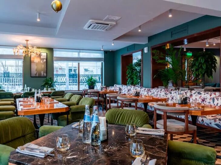 звукоусиление в ресторане