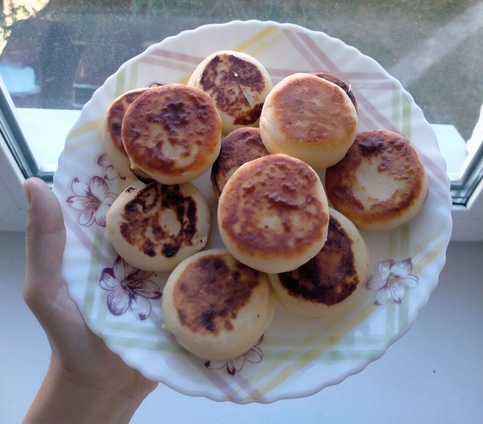 Приготовленные сырники