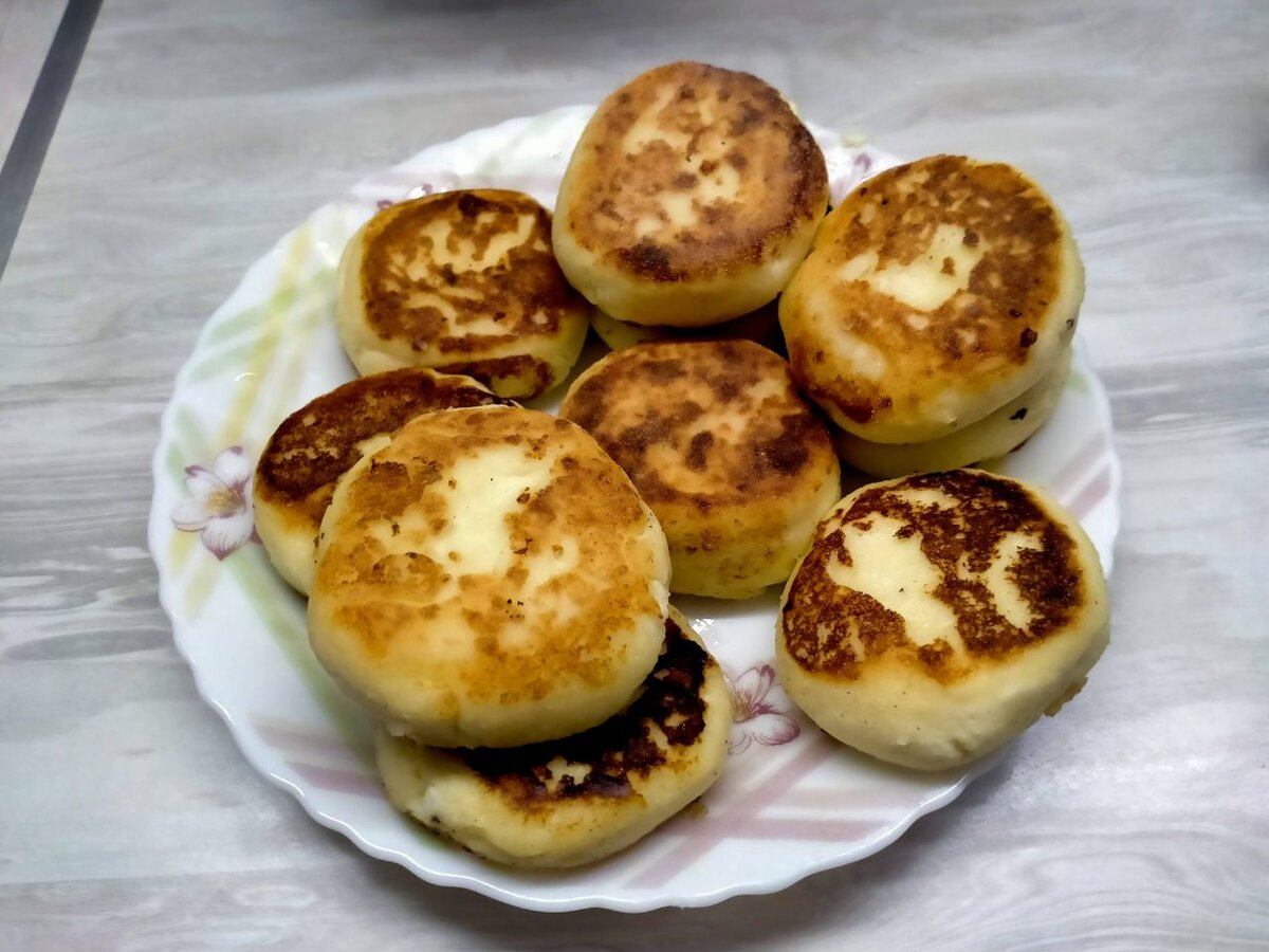 Приготовленные сырники