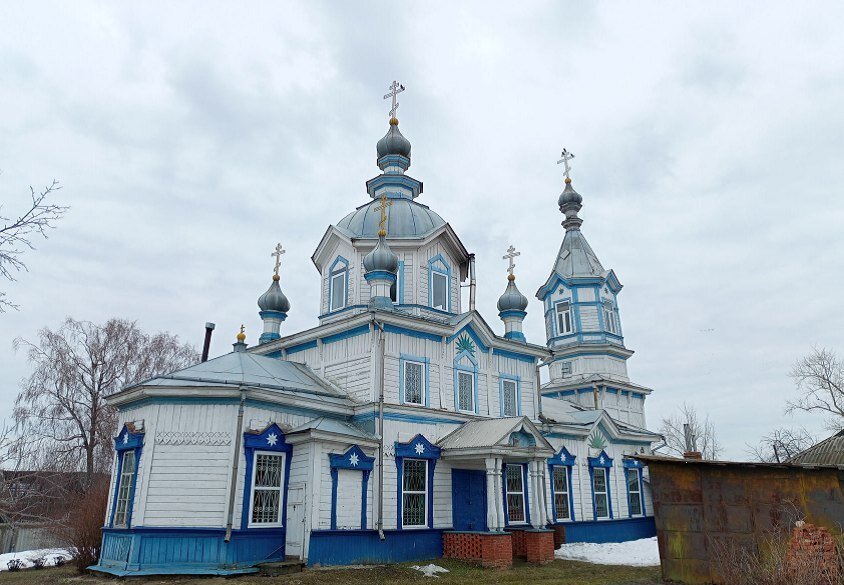 Гурьевская церковь в деревне Первое Степаново (1901 г.)