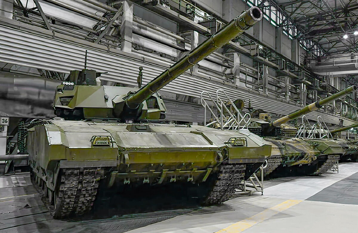 Т-14 и Т-90М