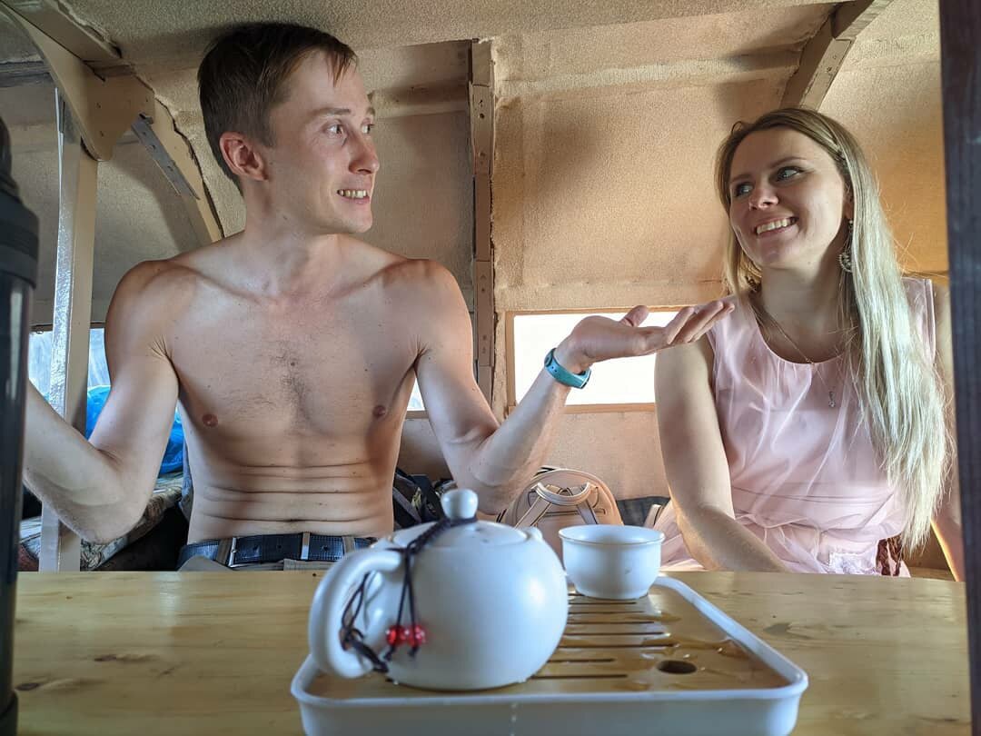 Чаевничаем