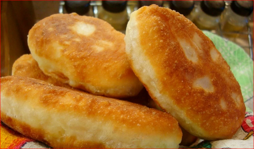 Тесто на воде без дрожей и яиц. Вы удивитесь, как быстро и вкусно получаются жареные пирожки пирожки