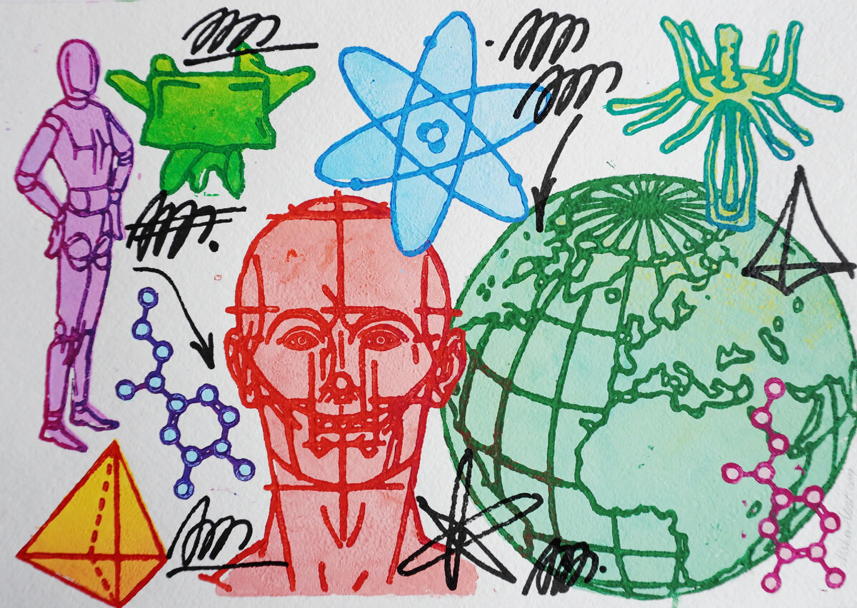 Графика Миши Мост