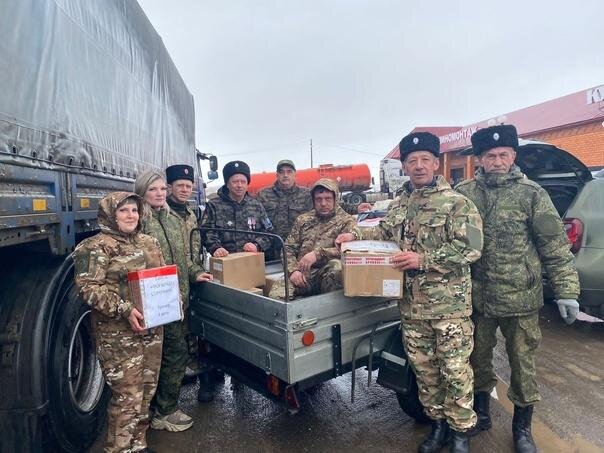  📷    Волонтеры Сорочинского округа отправили очередной гуманитарный конвой бойцам СВО Марина Шарт