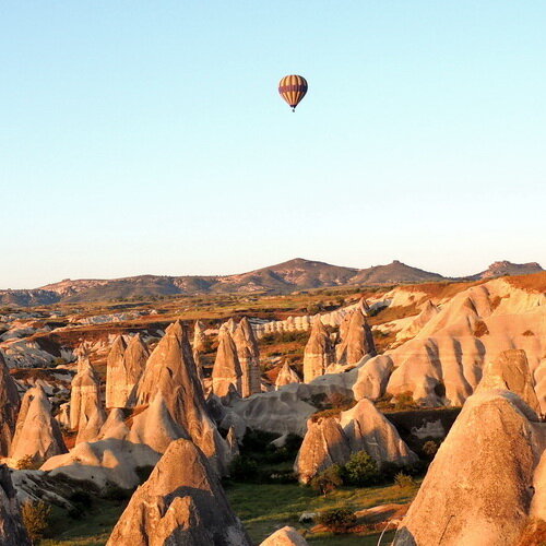 Воздушный шар над Каппадокией. Турция