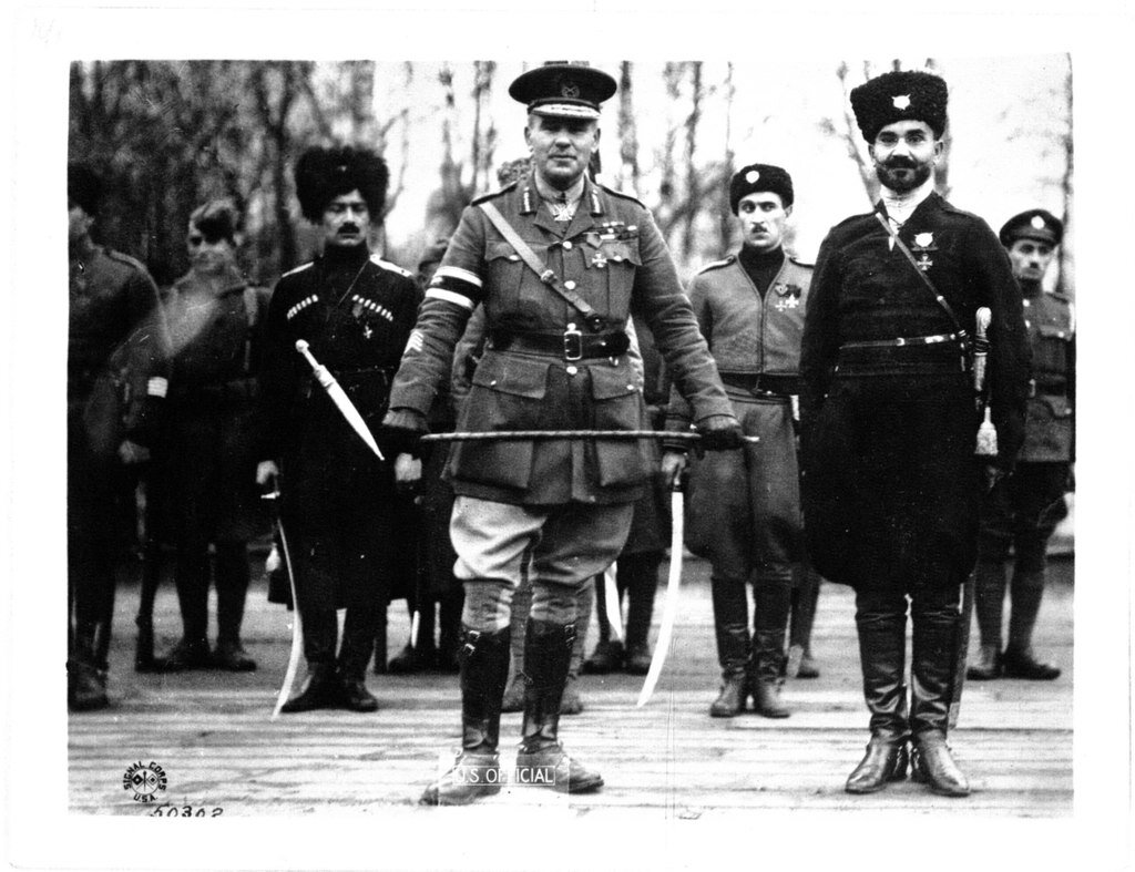 Британский военачальник Фредерик Пуль в Архангельске
