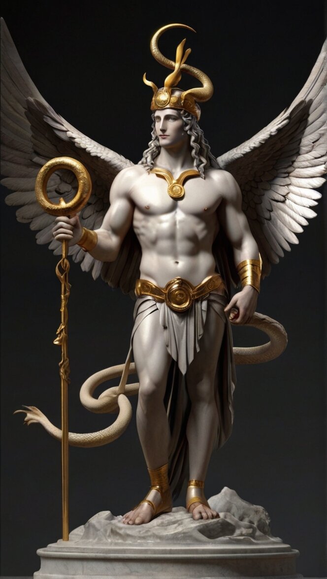 Меркурий и руна Ансуз