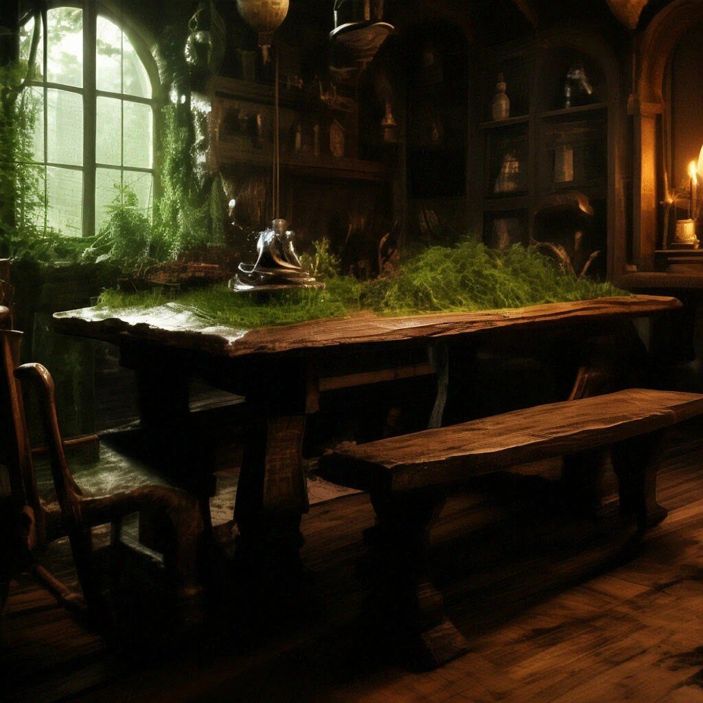                                 Комната-прихожая в доме Аринки.