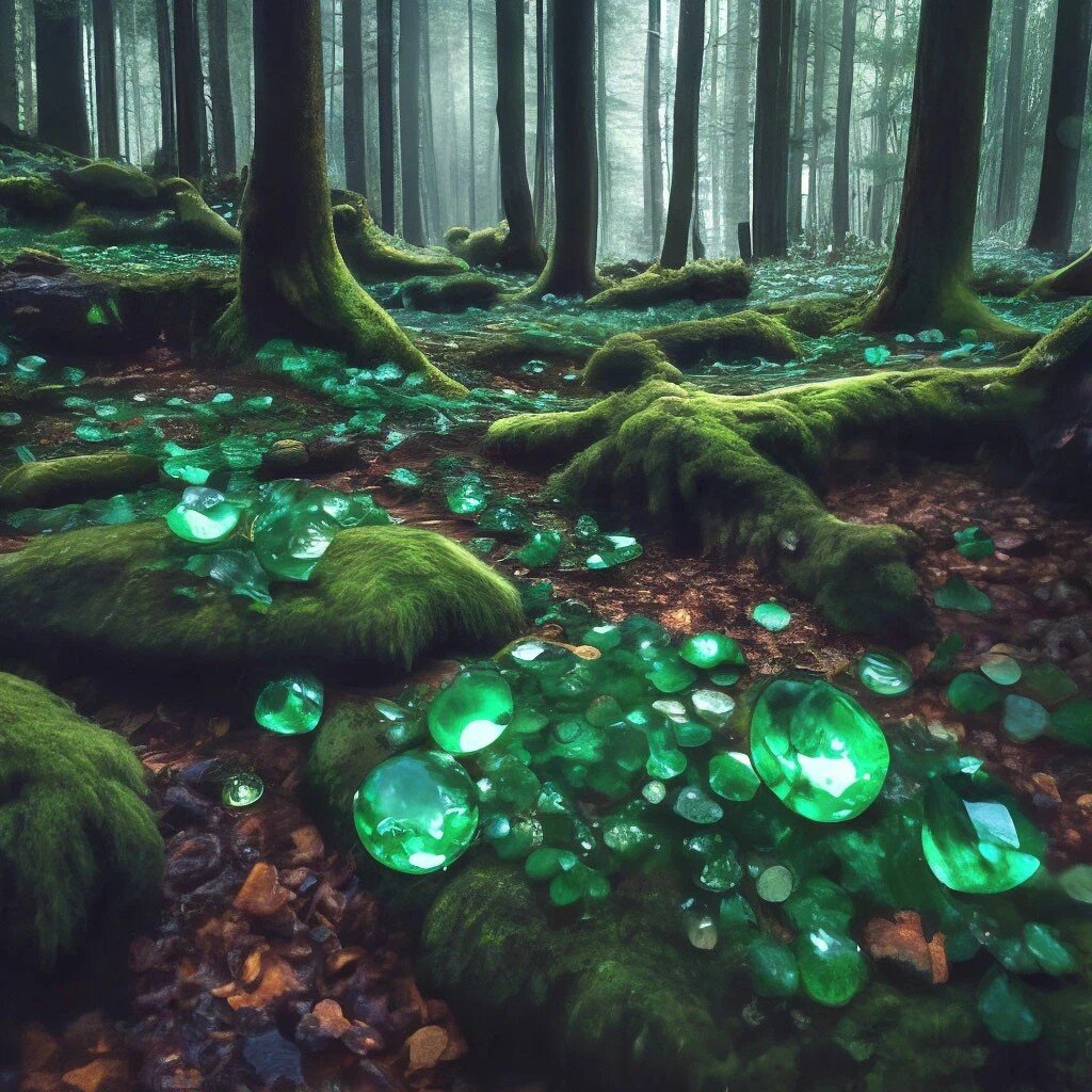 Изумруды в проклятом лесу