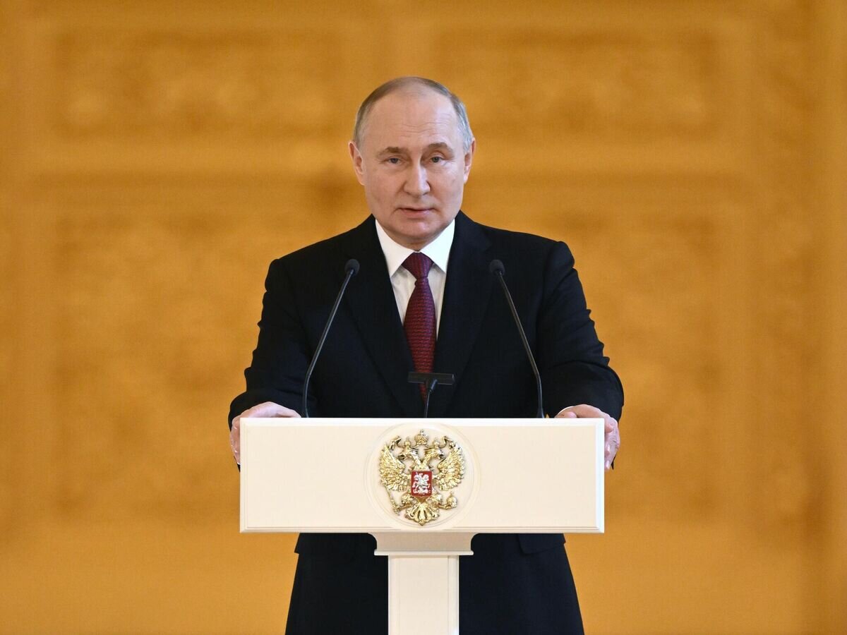    Президент РФ Владимир Путин проводит встречу со своими доверенными лицами в Кремле© РИА Новости / Григорий Сысоев