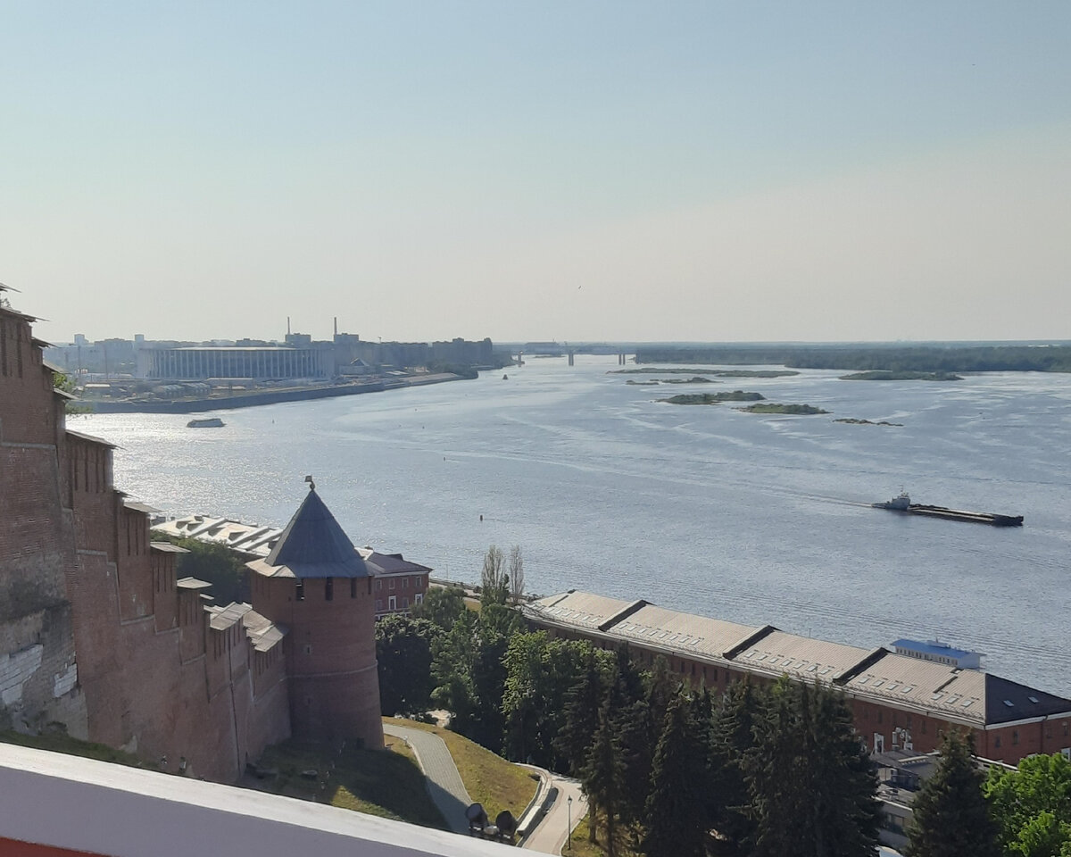 Вид на Нижний Новгород
