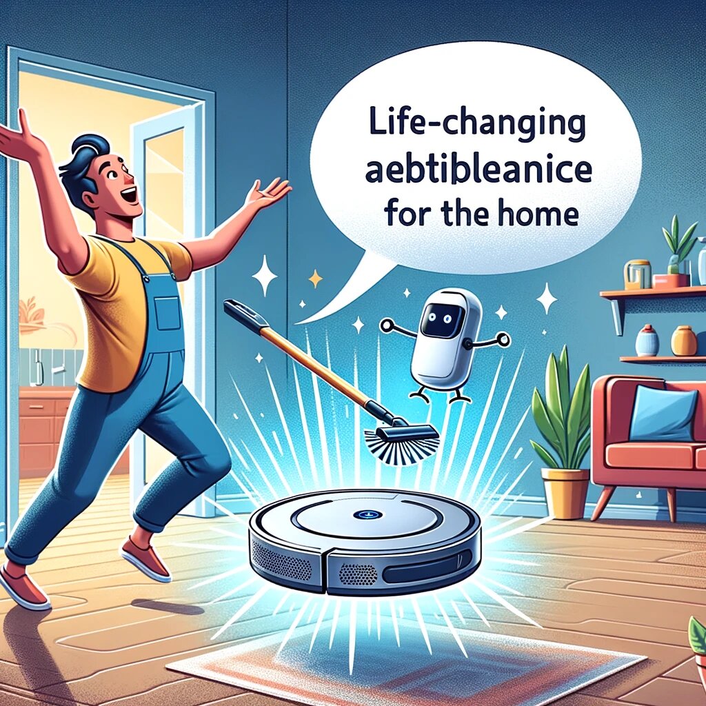 Восторг от того, как этот гаджет освобождает от ежедневной рутины уборки.