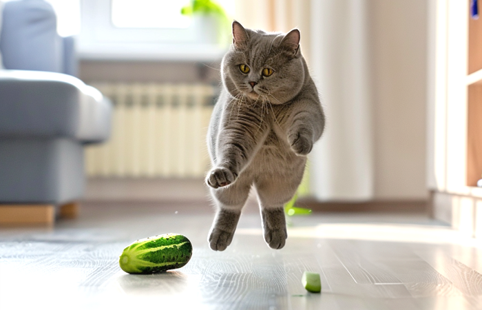 Чего боятся и ненавидят кошки: 7 неожиданных фактов / Изображение: AlphaPet Добавьте описание