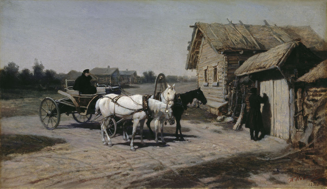Павел Ковалевский. Белая ночь. 1891. Иркутский областной художественный музей им. В.П. Сукачева, Иркутск
