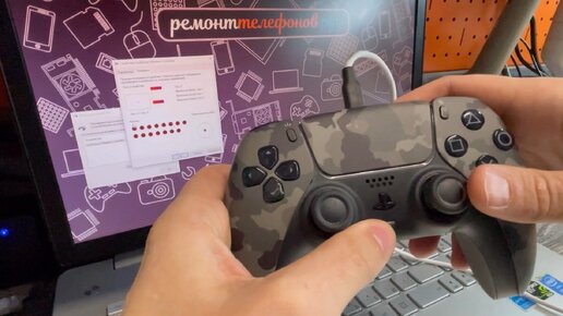 Контроллер Sony PlayStation 5 DualSence не работает кнопка ▣ Показываю как устранить проблему. Как восстановить графитовые контакты?