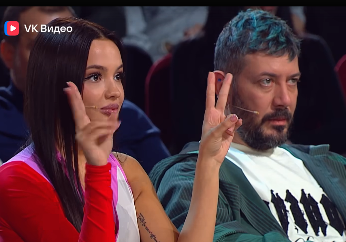 Кадр из шоу "Звезды"