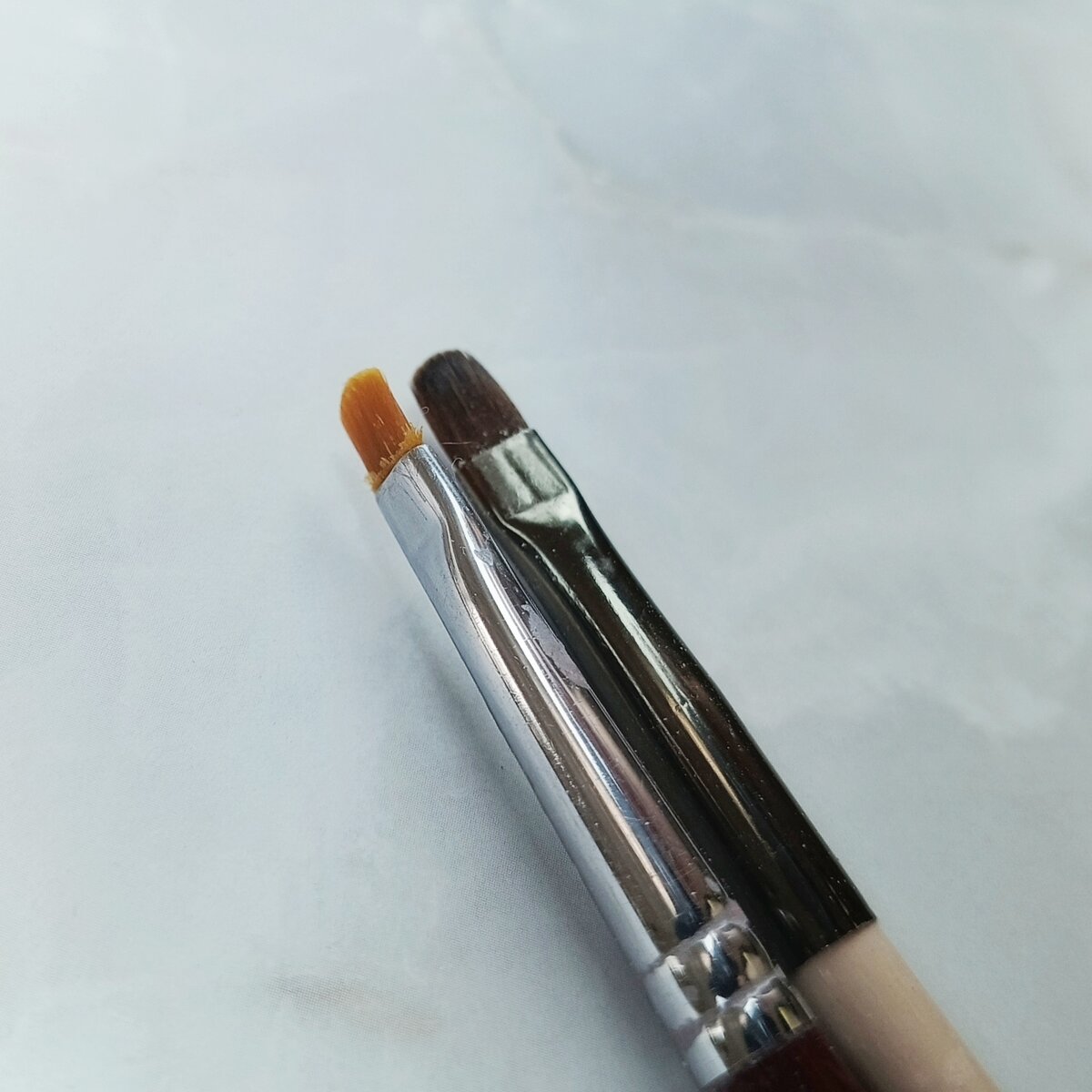 Кисти для работы гелем, полигелем, акригелем, базой. 