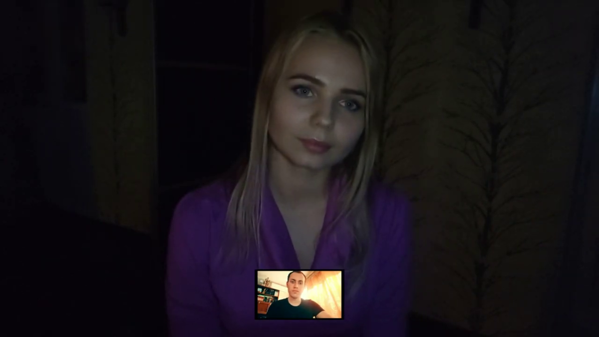 Кадр из фильма Ивана Шахова "Запретная сеть" с участием Татьяны Завадской