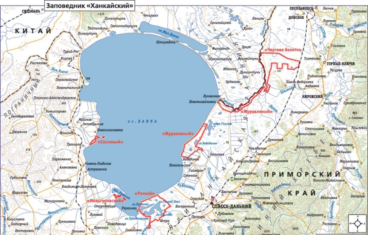 Ханка озеро на карте россии - Азимут Тур