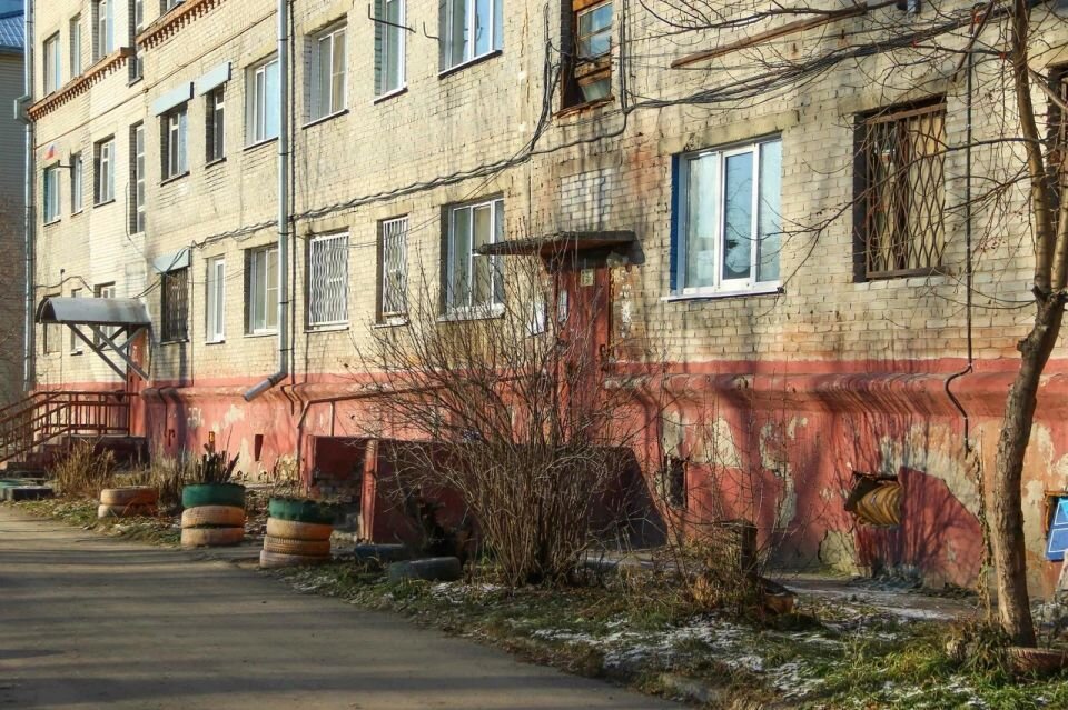    Дом на ул. Эмилии Алексеевой, 13а в Барнауле . Источник: Виталий Барабаш
