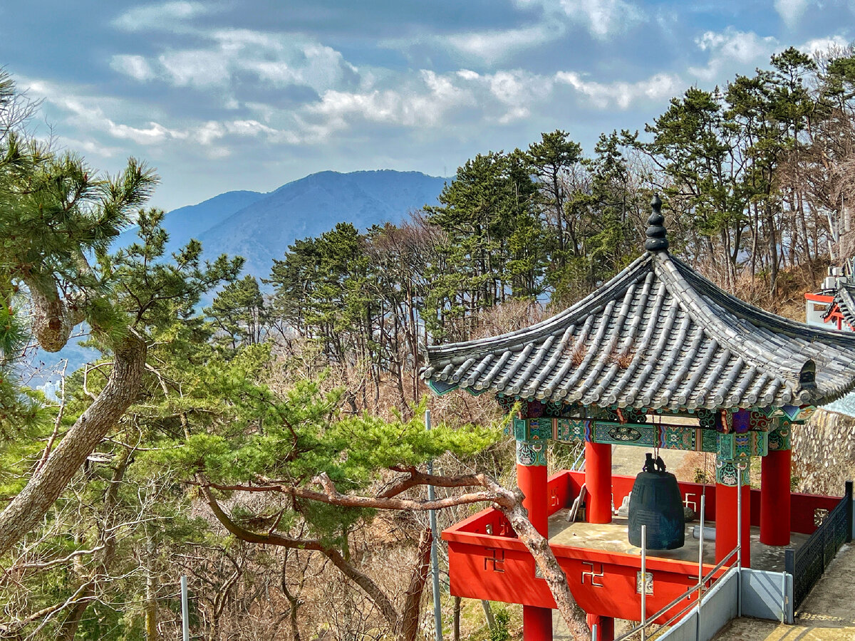 Вид на горы от храмового комплекса Сокрульса. Фото автора