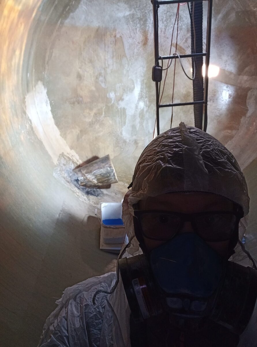 Ремонт и восстановление резервуара для чистой осмотической воды