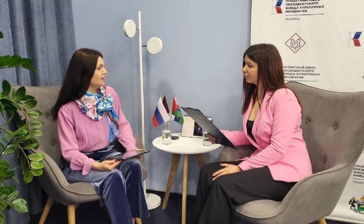 Елена Майер дала интервью «ФедералПресс».  Фото: Департамент культуры Тюменской области