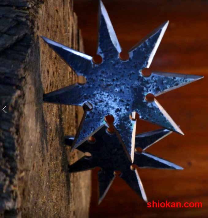 Сюрикены ниндзя. Изображение с сайта shiokan,com