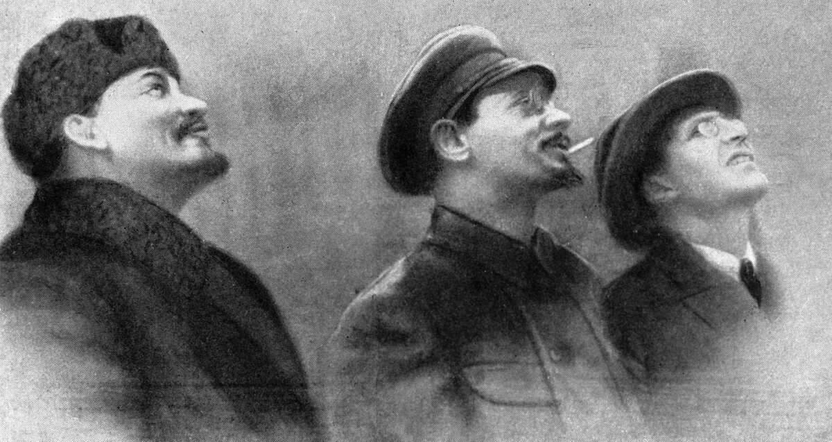 Ленин, Троцкий, Зиновьев