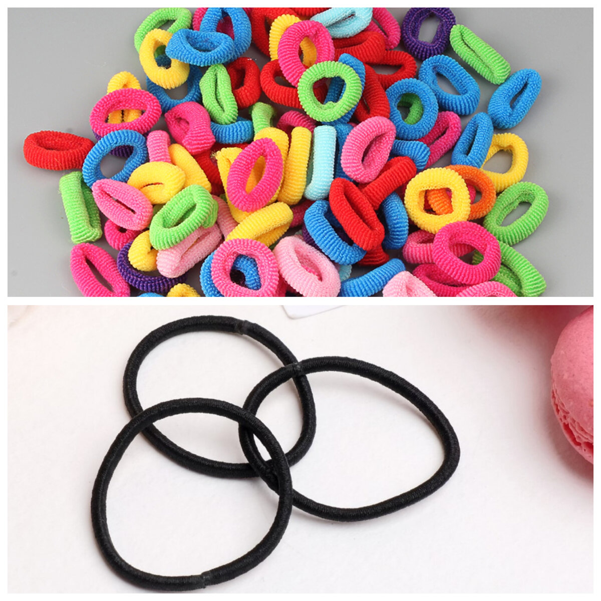 По-моему разница очевидна.Какие резинки взять маленькой девочке.