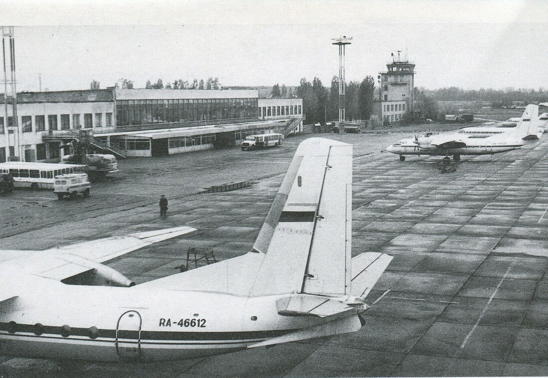 Воронежский аэропорт 70-х годов