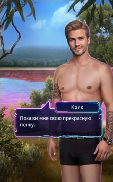 Скрин из игры. Источник - https://www.youtube.com/watch?v=wo1cf2IhAw0&ab_channel=%F0%9F%93%9AVisualRomanceNovels%F0%9F%93%96