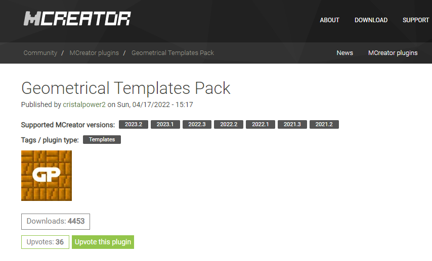 Geometrical Templates Pack