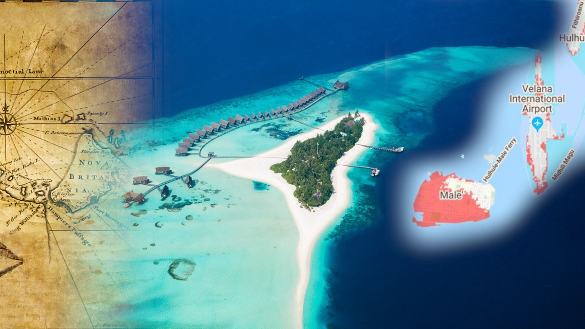 Карта Мальдив | Мальдивы на карте мира онлайн