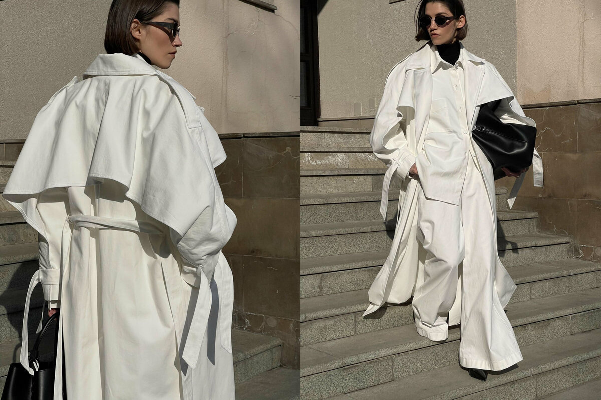 Плотный материал, свободная посадка. Состав: 100% хлопок