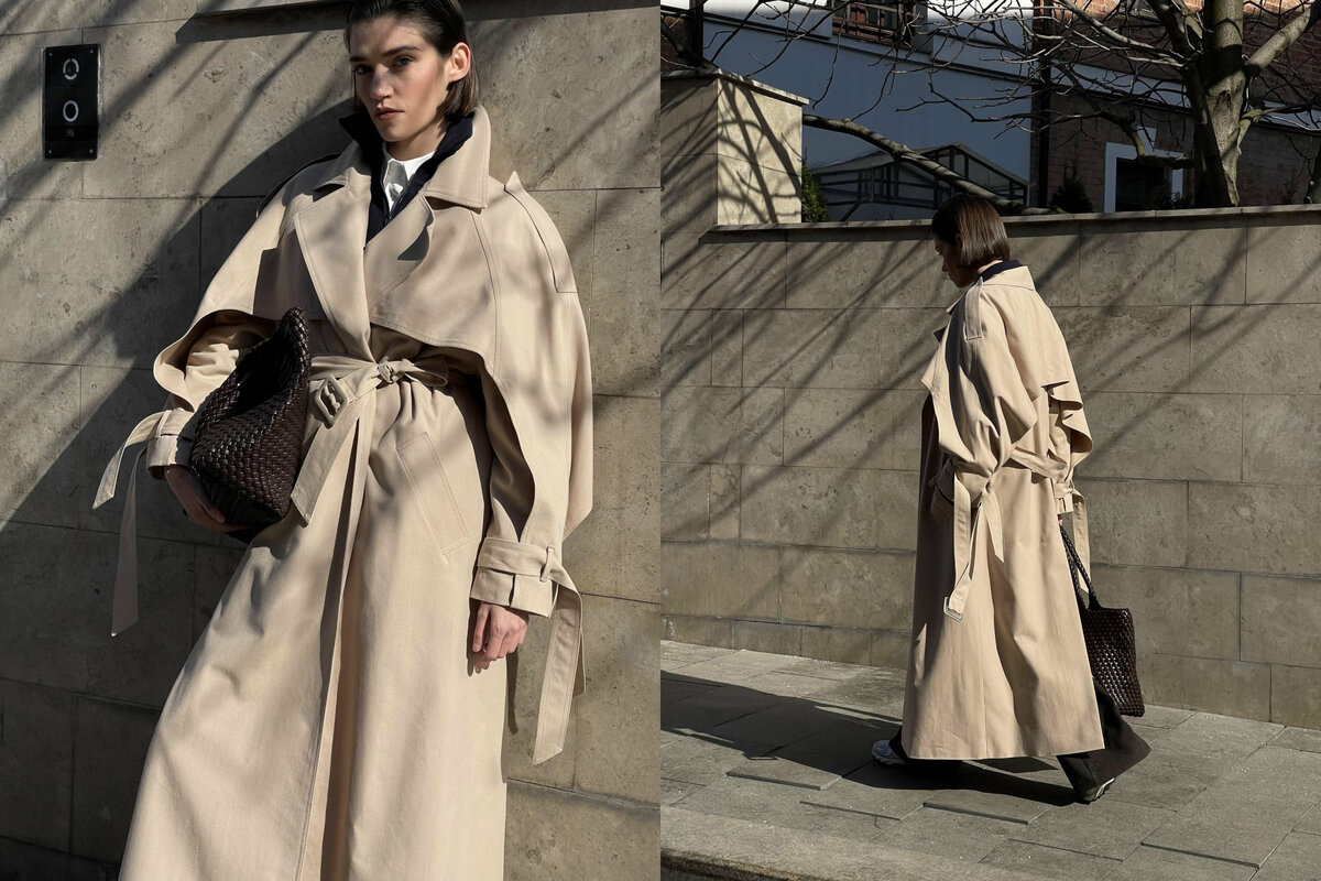 Плотный материал, свободная посадка. Состав: 100% хлопок