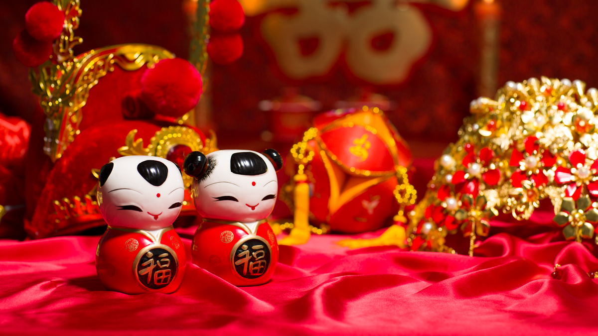 Традиционные китайские свадебные атрибуты