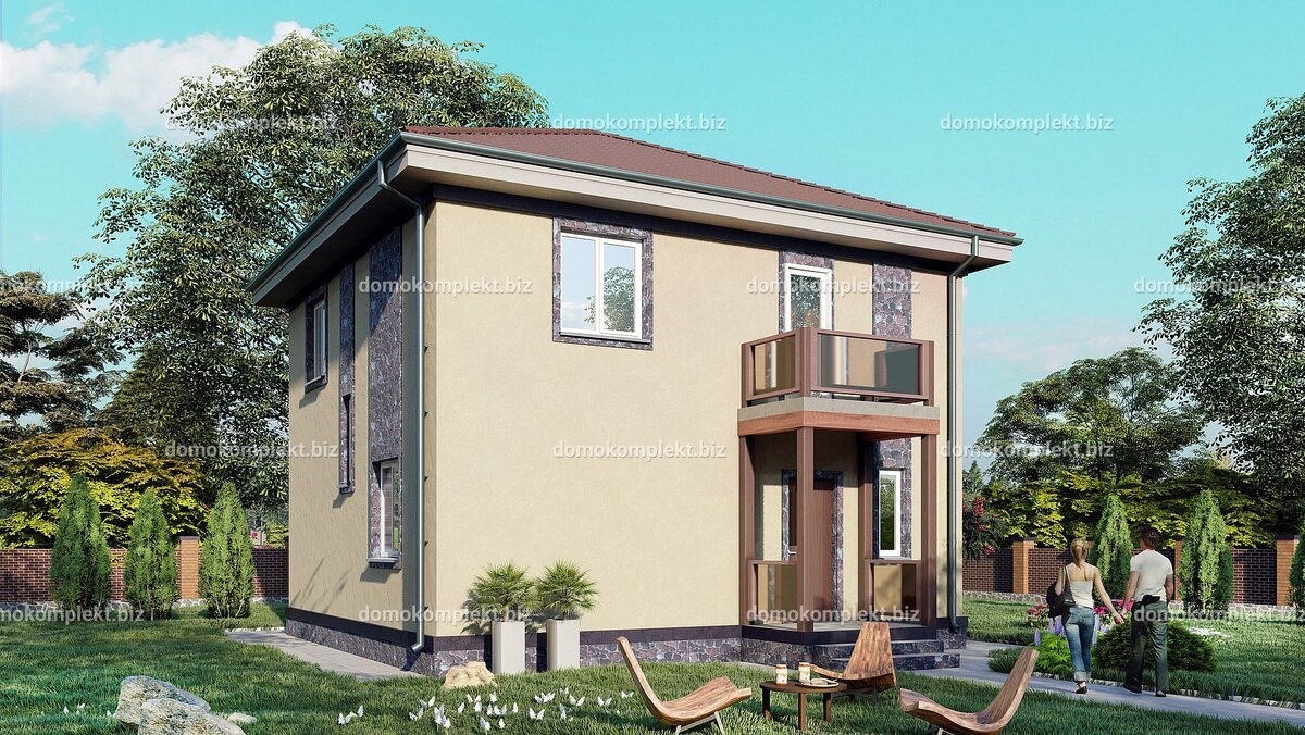 Дом по проекту "Энцелад"