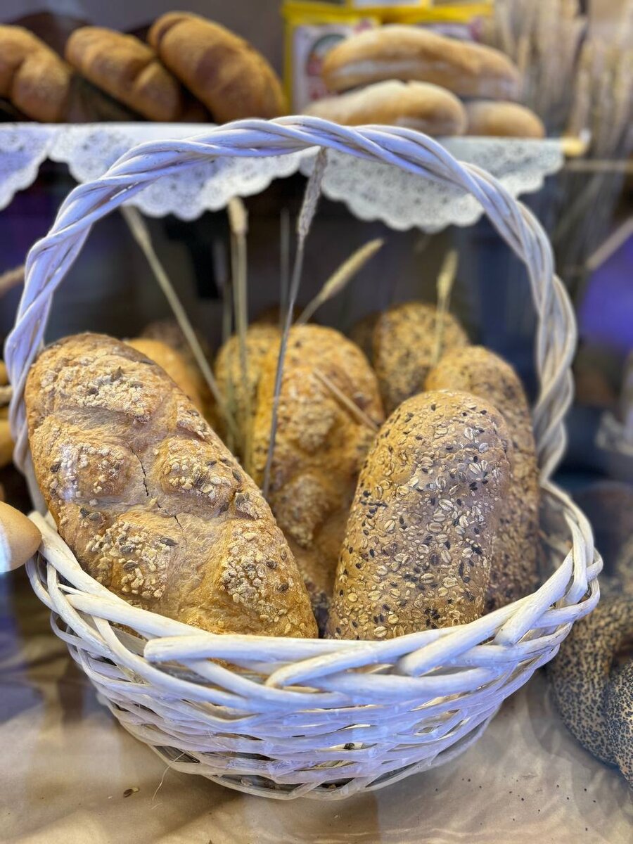 Современный белый хлеб